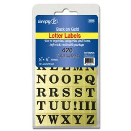 144 Pieces Letter Labels - Labels ,Cards and Index Cards
