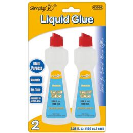 108 Wholesale 2 Pack Clear Glue