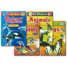 96 Pieces Info With Stickers Book - Coloring & Activity Books
