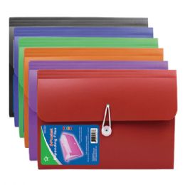 48 Pieces Five Pocket Expanding File Letter Size Horizontal - Folders and Report Covers