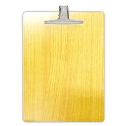 96 Wholesale Wooden Clip Board 12x9"