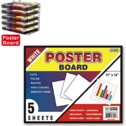 50 Pieces Poster Board 22x28 - Blue - Poster & Foam Boards - at 