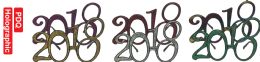 96 of 2018 New Year Glasses