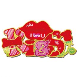96 Pieces Valentines Day Three D Cutout - Valentine Cut Out's Decoration