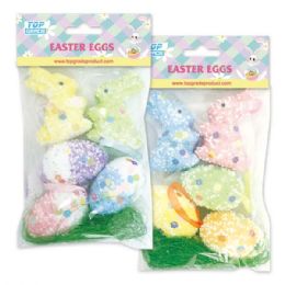 108 Wholesale Foam Bunny Egg Set