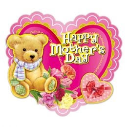 96 Pieces 19" Mom 3d Cutout - Mothers Day
