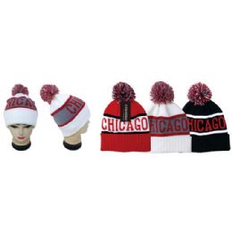 48 Wholesale Knit Hat Chicago