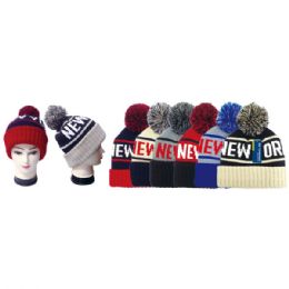 48 Wholesale Knit Hat New York