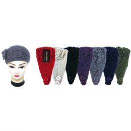 60 Pieces Knit Head Band - Ear Warmers