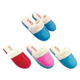 36 Wholesale Lady's Winter Slippers Size 5-10