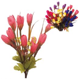 144 Wholesale Flower Assorted Colors