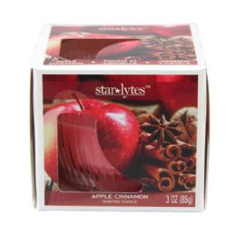 72 Wholesale Apple Cinnamon Candle 3oz