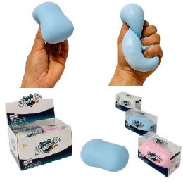 24 Wholesale 3.5" Crunchy Soap Squishy Toy
