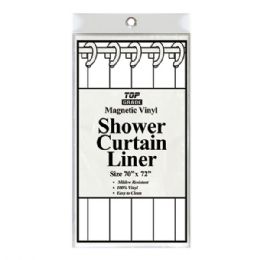 48 Wholesale Shower Curtain 70x72" White