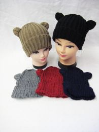 36 of Kids Fashion Winter Hat Assorted Colors
