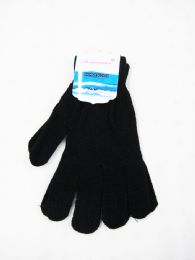 60 Pairs Black Winter Magic Glove - Knitted Stretch Gloves