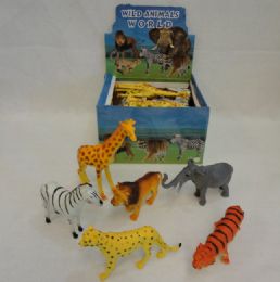 48 Wholesale Large Plastic Zoo Animal