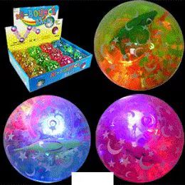 96 Wholesale Flashing High Bounce Celestial Fish Balls