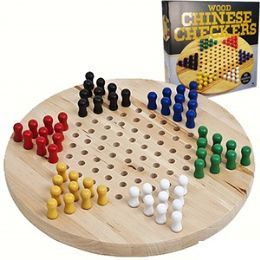 12 Wholesale Wood Chinese Checkers Sets.