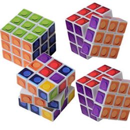 36 Wholesale 4 Piece Block Mania Mini Cubes.