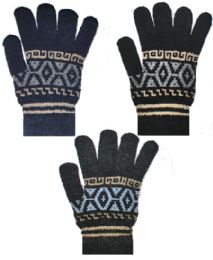 36 Pieces Heavy Knit Unisex - Knitted Stretch Gloves