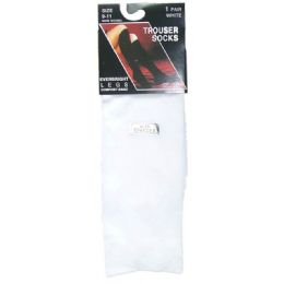 360 Wholesale Ladies Trouser Socks - Size 9-11 - White