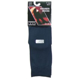 360 Wholesale Ladies Trouser Socks - Size 9-11 - Navy