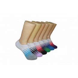 480 Wholesale Ladies Invisible Socks With Cushion