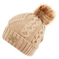 12 Pieces Knit Beanie Hat With Pom Pom In Khaki - Winter Beanie Hats