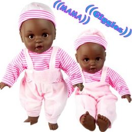 24 of Ethnic Baby Dolls With/ Sound