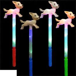 72 Wholesale Flashing Running Dog Wands