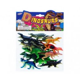 72 Units of 12 Pieces Dino Playset - Animals & Reptiles