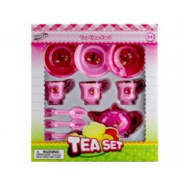 48 Pieces 10 Pieces Tea Play Set In Open Blister Box - Girls Toy Sets
