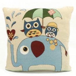 96 Wholesale Throw Pillow (elephant)