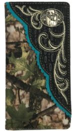 12 Pieces Camouflage Deer Long Bi Fold Wallet - Wallets & Handbags