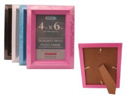 288 Pieces 4"x6" Photo Frame 4 Assorted Colors - Picture Frames