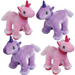 72 Wholesale Plush Pastel Unicorns