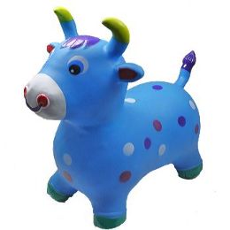 12 Pieces Inflatable Jumping Blue Cattle - Inflatables