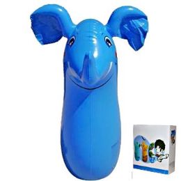 48 Pieces Inflatable Punching Bag Elephant - Inflatables