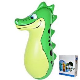 48 Pieces Inflatable Punching Bag Dinasour - Inflatables