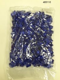 36 Wholesale Plastic Decoration Stones In Dark Blue