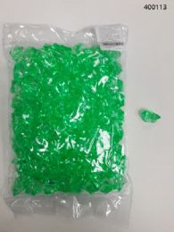 36 of Plastic Decoration Stones In Light Green