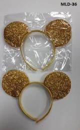 240 Pieces Ear Head Band Gold - Costumes & Accessories