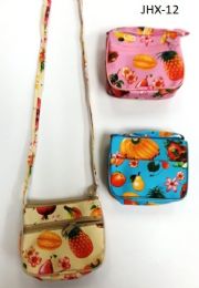180 Pieces Girl Coin Purses Assorted Color Fruit - Leather Purses and Handbags