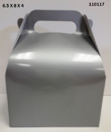 360 Wholesale Candy Box 6.5x8x4 In Silver
