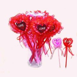 12 Pieces Heart Lace Pen 12 Piece - Valentine Cut Out's Decoration