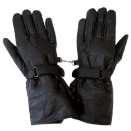 3 of Leather Motorcycle Gauntlet Gloves