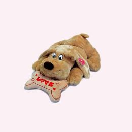 2 Wholesale 28" Brown Puppet W/bone Shape Pillow
