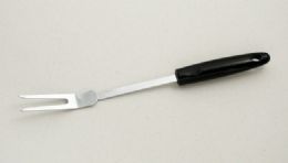 144 Wholesale Select Ss Fork Black Handle
