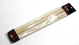 72 Wholesale Bbq Skewer Bamboo 12", 100 Pc.